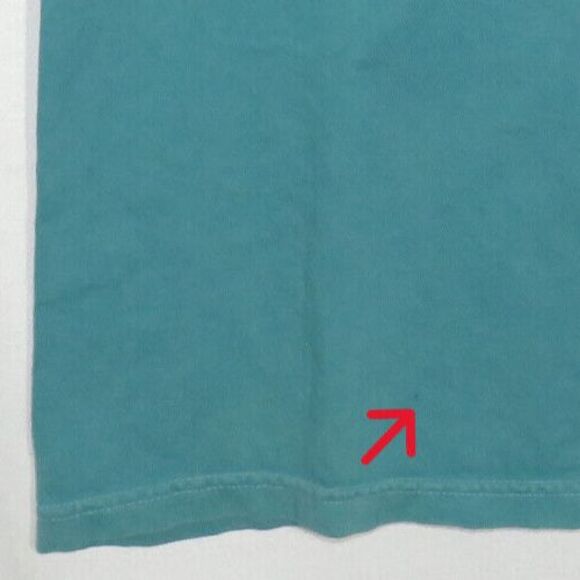 Salt Life Teal Skull Compass Rose Nautical Cotton Pocket Tee Shirt Size Small - Picture 3 of 8